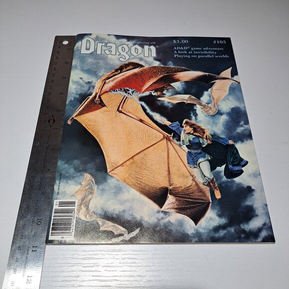 The Dragon Magazine Issue 105 January 1986 vintage D&D - Picture 9 of 9